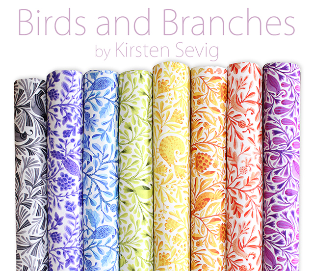 Cloud9 Fabrics Birds and Branches Collection 入荷