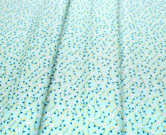 Felicity Fabrics Hemma in Turquoise 610050