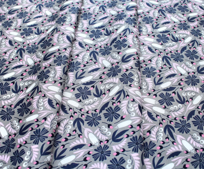 Felicity Fabrics Alpine Meadow in Bluebell 610031