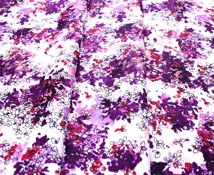 RJR Fabrics Ink Rose RJ1802-DA1 Lili Flowers Dawn
