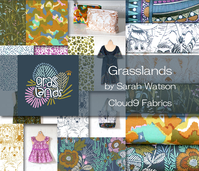 Cloud9 Fabrics Grasslands Collection 入荷