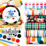 Michael Miller Fabrics Ink Unleashed Collection by The Paper Curator