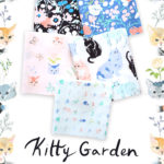 Birch Fabrics Kitty Garden Collection by Jenny Ronen