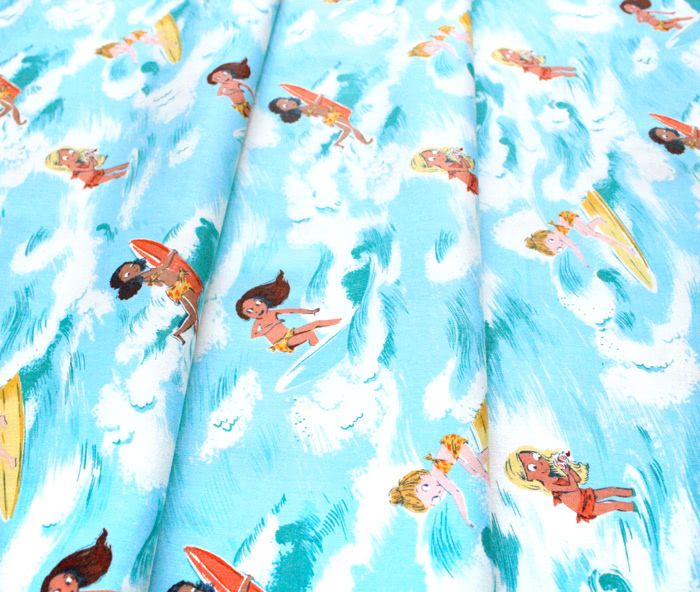 Windham Fabrics Malibu 52145-2 Sayulita Aquamarine