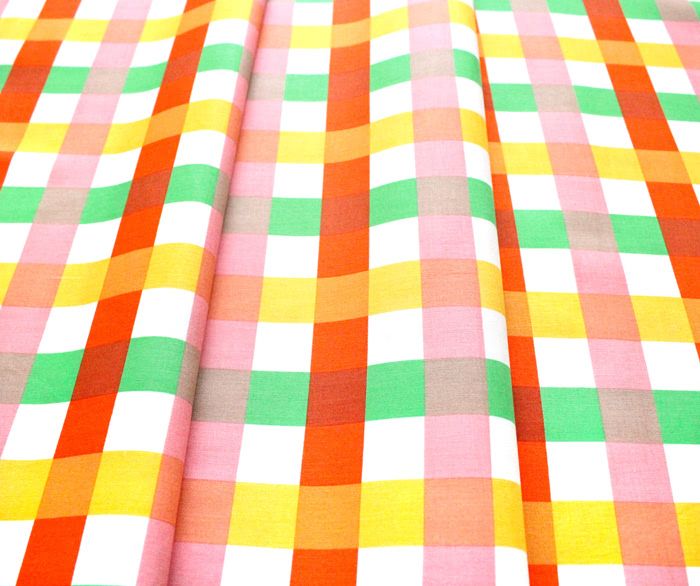 Windham Fabrics Malibu 52148-11 Big Gingham Green
