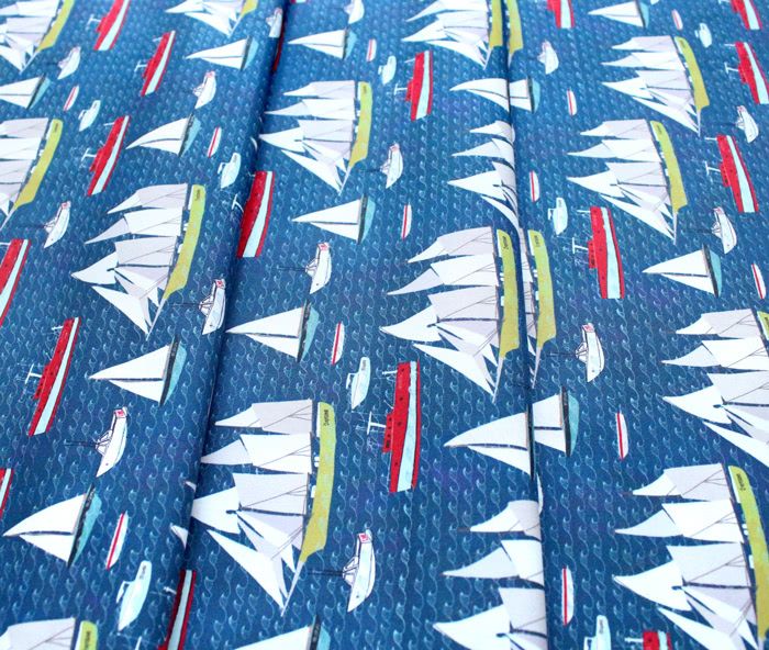 Moda Fabrics Lakeside Story 13352-12 Sailcloth