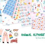Paintbrush Studio Fabrics Animal Alphabet Collection by Suzy Ultman