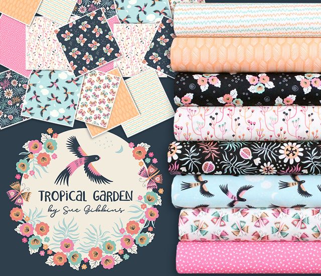 Cloud9 Fabrics Tropical Garden Collection 入荷