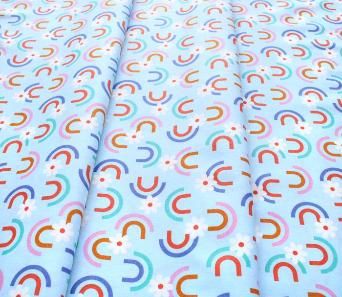 Cloud9 Fabrics Universal Love 227025 Over The Rainbow