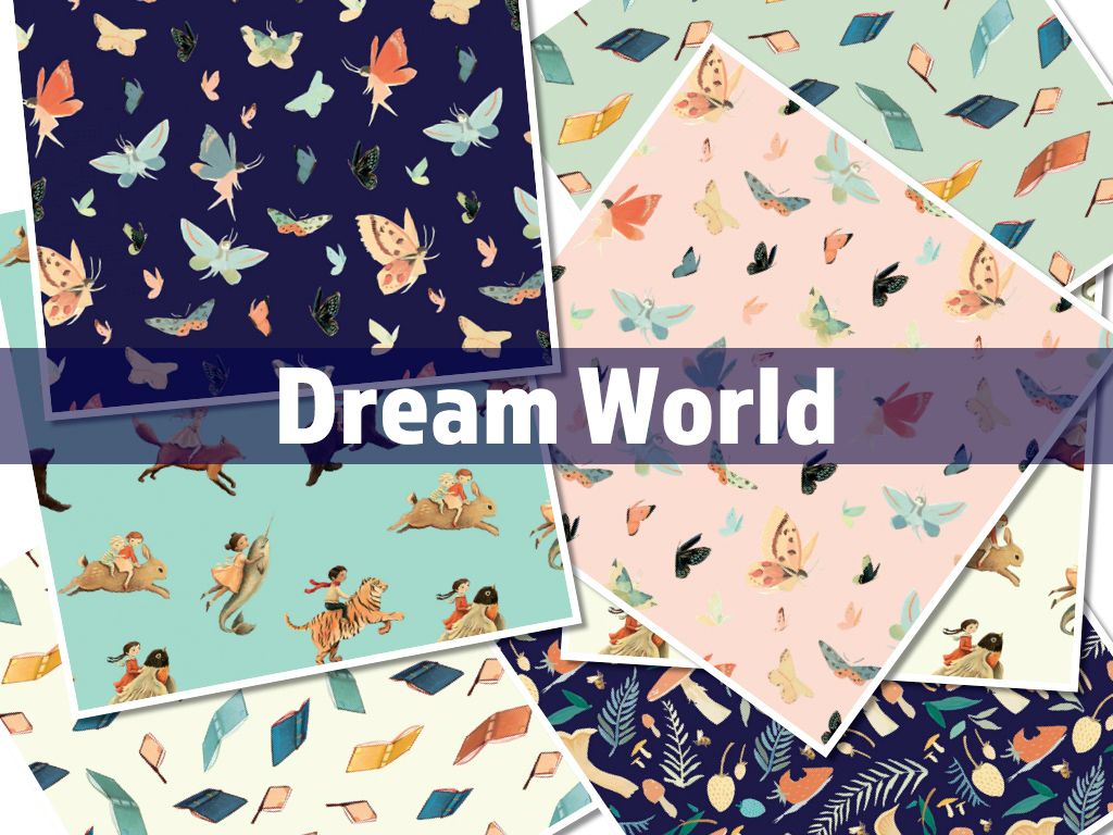 Riley Blake Designs Dream World Collection by Emily Winfield Martin