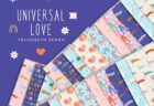 Cloud9 Fabrics Universal Love Collection by Elizabeth Olwen