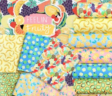 Camelot Fabrics Feelin' Fruity Collection by Vicky Yorke
