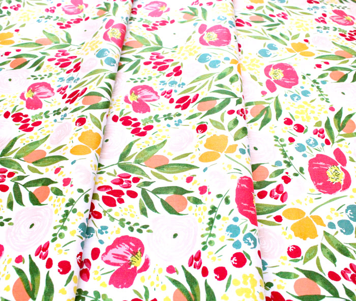 Windham Fabrics Cora 52359-1 Cora Floral White