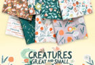 Cloud9 Fabrics Creatures Great and Small Collection by Beck Ng