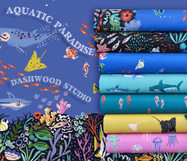 Dashwood Studio Aquatic Paradise Collection by Louise Cunningham
