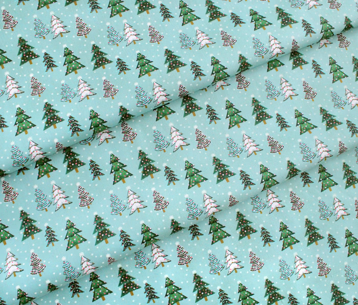 Cloud9 Fabrics Winter Wonderland 227192 Festive Forest