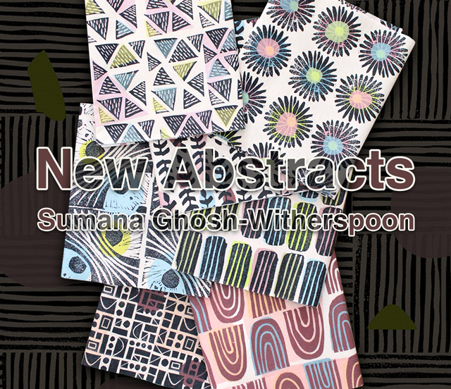 Paintbrush Studio Fabrics New Abstracts Collection 入荷