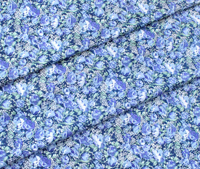 Windham Fabrics / Meadow 51804A-3 Mini Blooms Night
