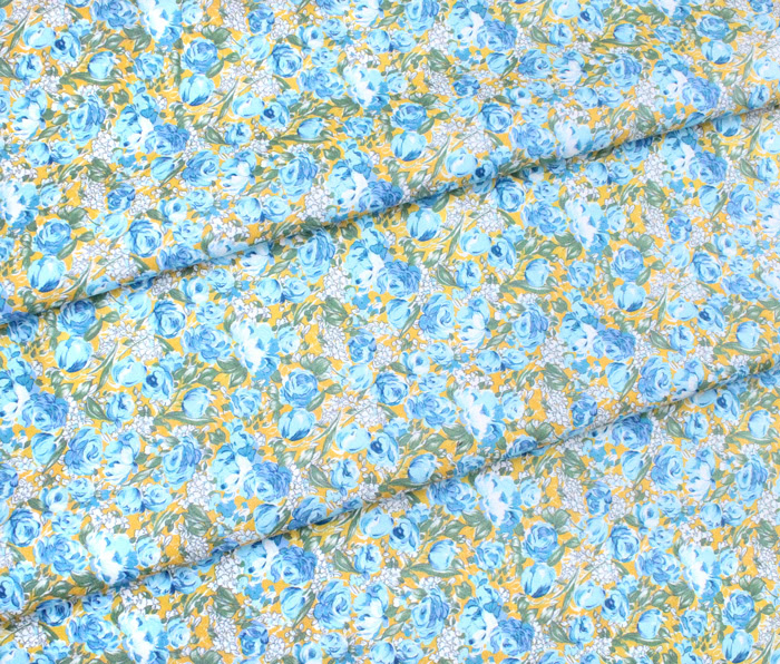 Windham Fabrics / Meadow 51804A-4 Mini Blooms Sunshine