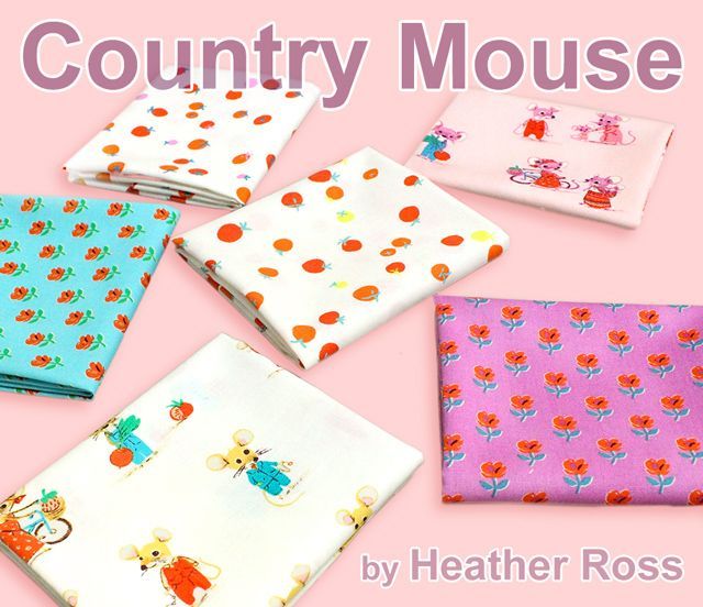 Windham Fabrics Country Mouse Collection 入荷