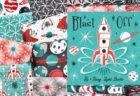 Cloud9 Fabrics Blast Off Collection by Hang Tight Studio