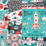 Cloud9 Fabrics Blast Off Collection by Hang Tight Studio