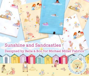 Michael Miller Fabrics Sunshine and Sandcastles Collection by Belle & Boo