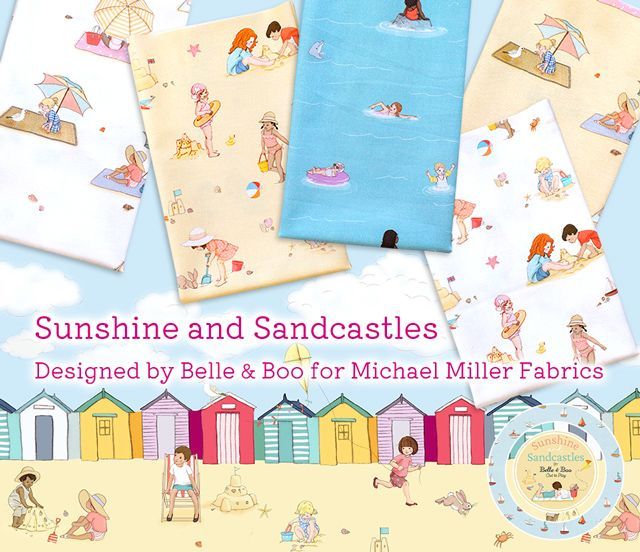 Michael Miller Fabrics Sunshine and Sandcastles 入荷